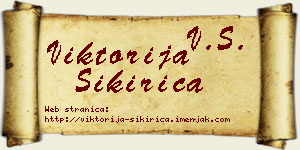 Viktorija Sikirica vizit kartica